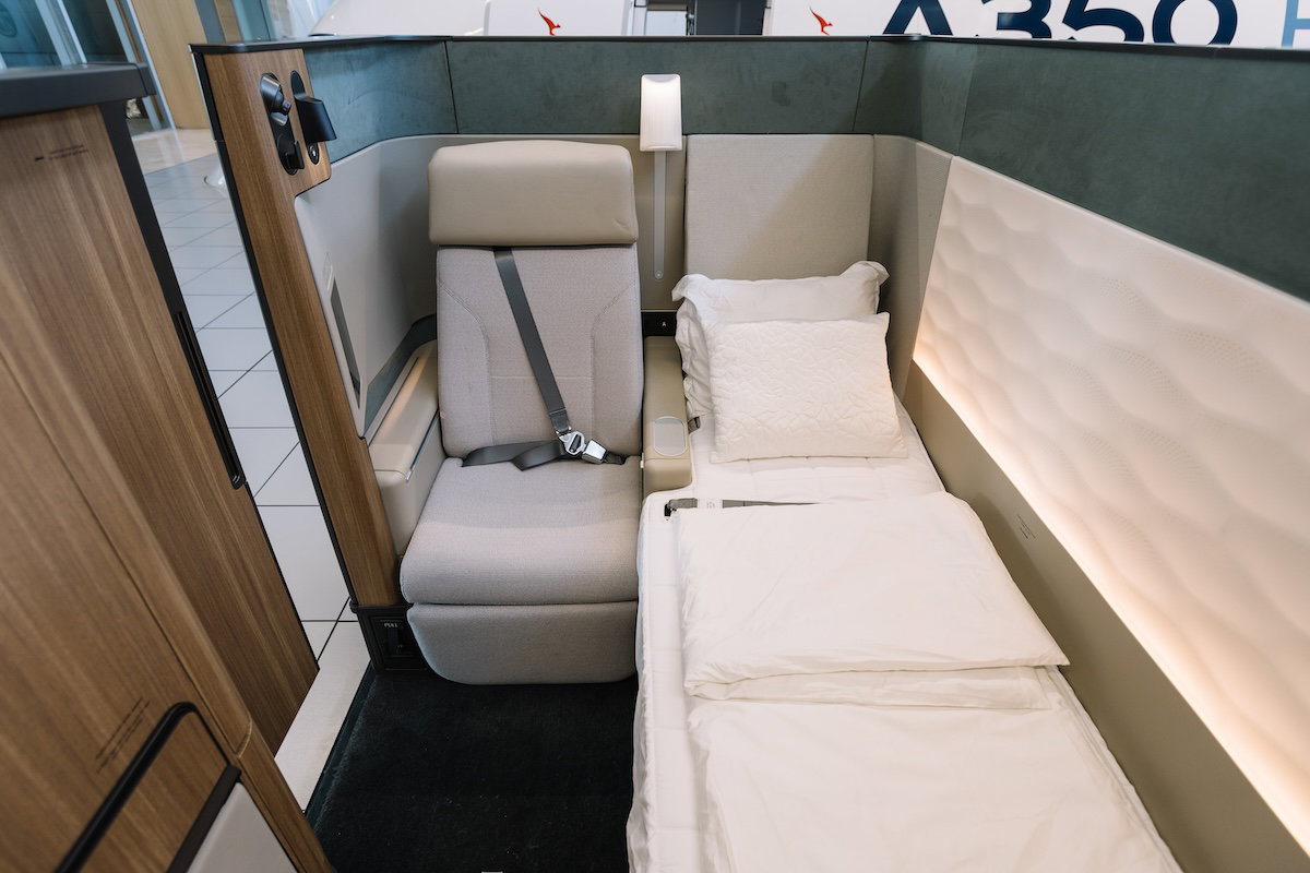 Qantas A350 First Class Suites: Impressive Design, Tight Dimensions