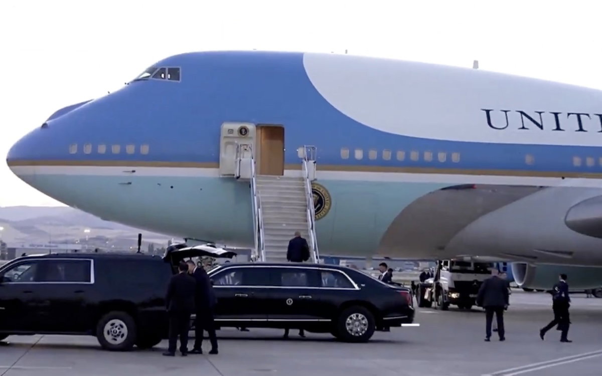 Trump Used Catering Truck to Secretly Leave Air Force One in Turkey